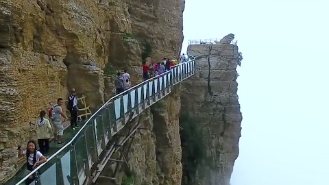 何以成就5A?来看看白石山的风景就知道了,航拍河北白石山